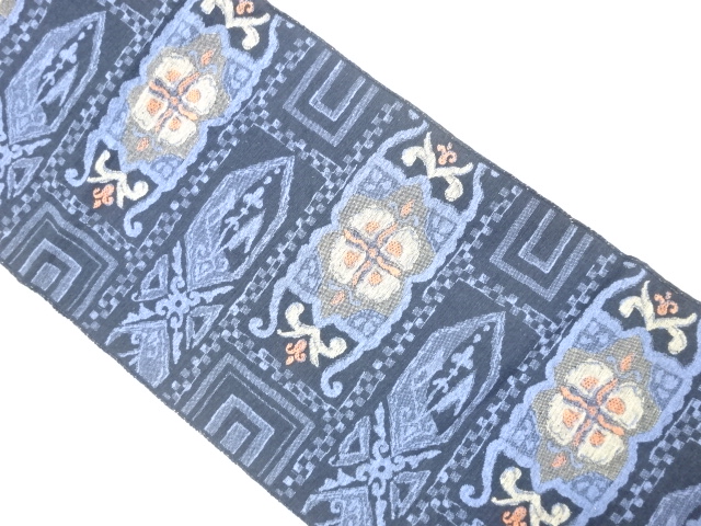 Japanese Kimono / Antique / Nagoya Obi Silk